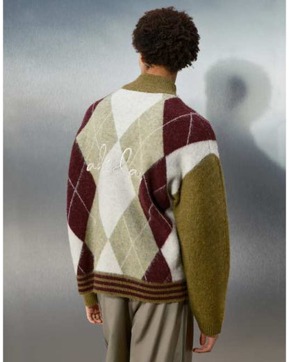 Emerald Argyle Jacket