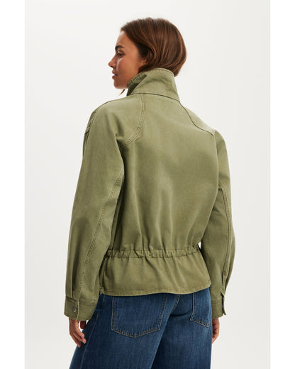 Funnel Neck Jacket