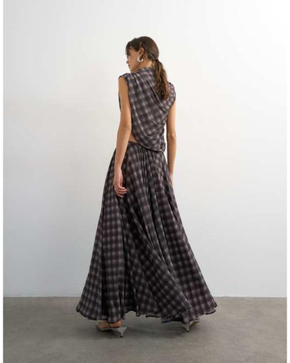 Plum Plaid Set