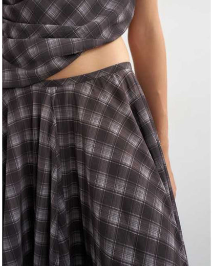 Plum Plaid Set