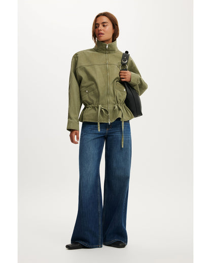 Funnel Neck Jacket